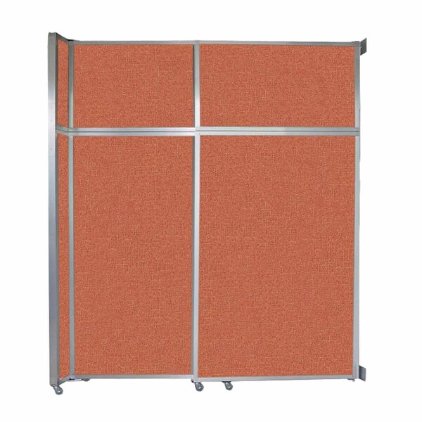 Versare Operable Wall Sliding Room Divider 6'10" x 8'51/4" Papaya